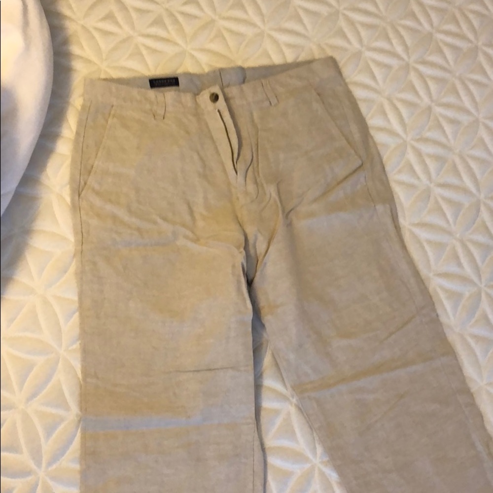 Lands End Linen Cotton Pants